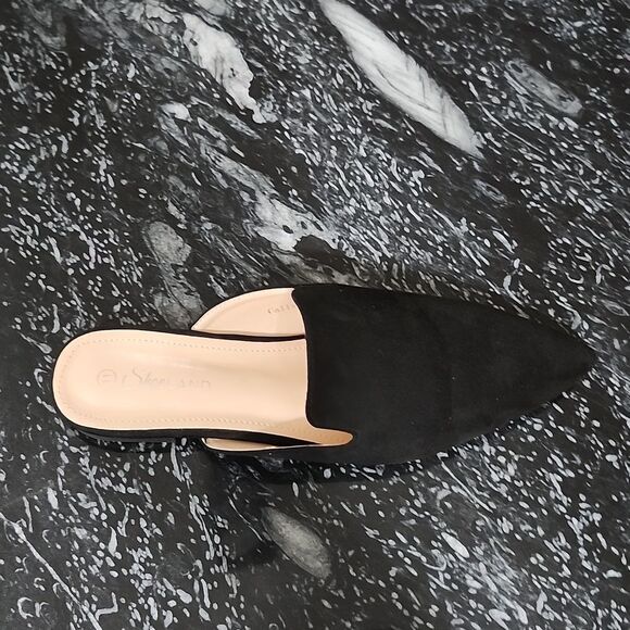 BRAND NEW SHOE LAND CALLY  MULES CLOSED POINTED TOE BACKLESS SLIP-ON SLIDES - Picture 15 of 15